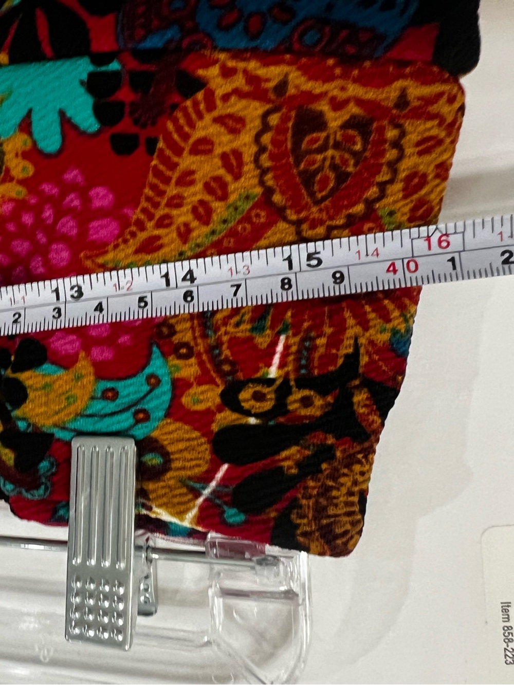 LuLaRoe Cassie Pencil Skirt Large Floral Paisley Multicolor Stretch - Picture 9 of 11